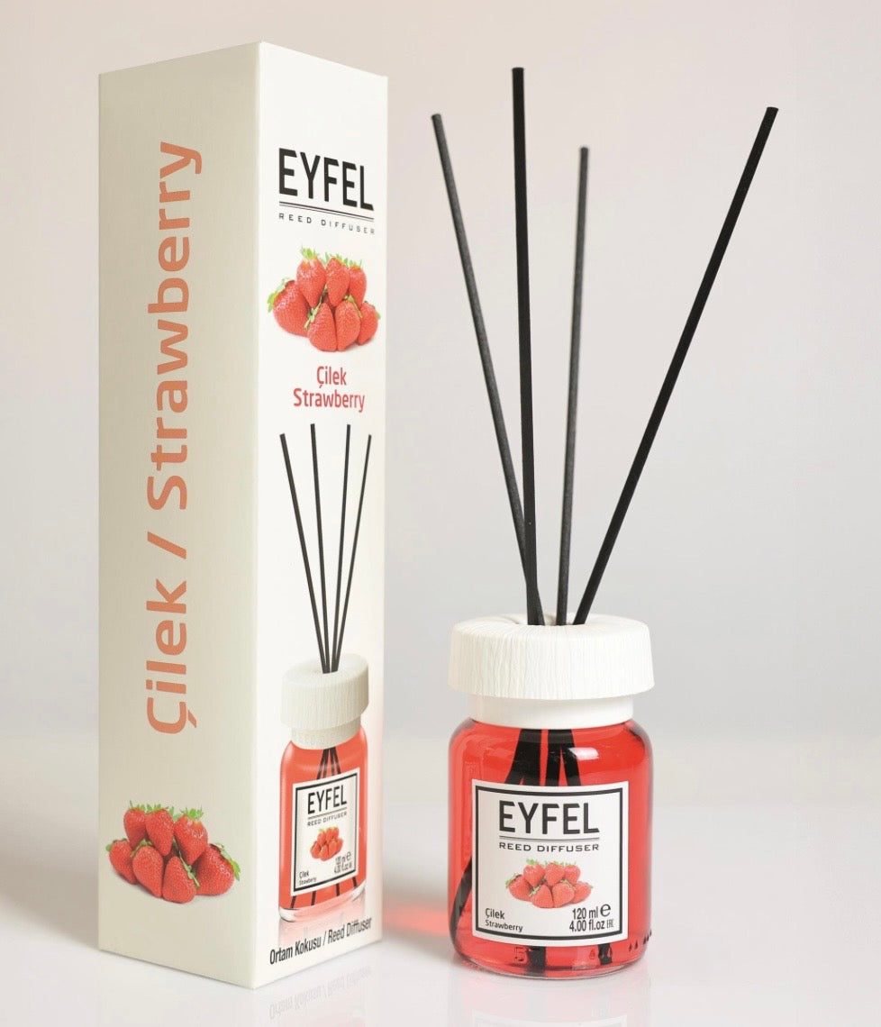 Eyfel Reed Diffuser 120ml Strawberry