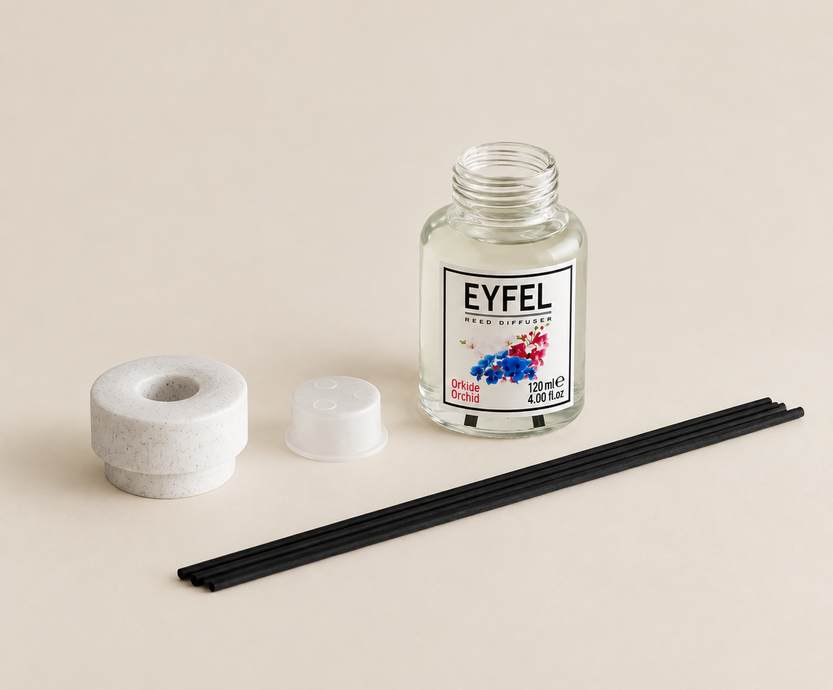Eyfel Reed Diffuser (4✖️120ml) Orchid