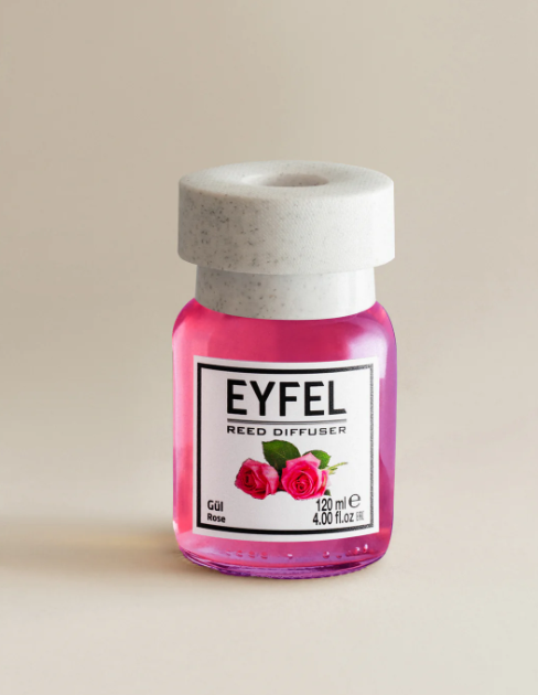 EYFEL Reed Diffuser (4 X 120ml) Rose