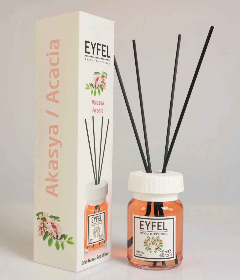 Eyfel Reed Diffuser (4✖️120ml) Acacia