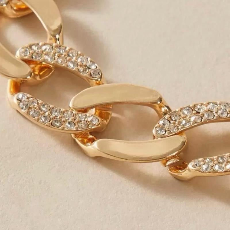 Modern Design Gold Chain Bracelet for Women's Holiday Date Gift Daily Accessory Elegant & Versatile Fashion Accessory