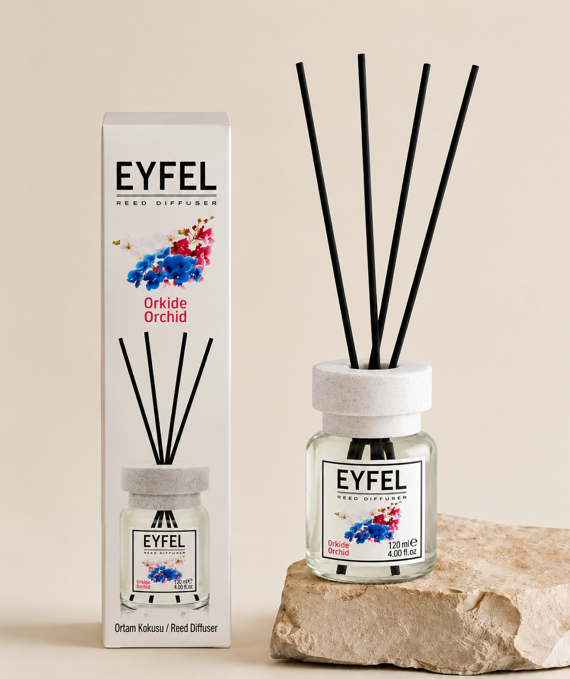 Eyfel Reed Diffuser 120ml Orchid
