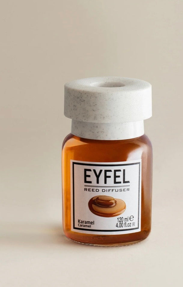 Eyfel Reed Diffuser (4✖️120ml) Caramel