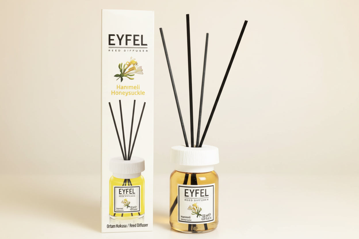 EYFEL Reed Diffuser (4✖️120ml) Honeysuckle