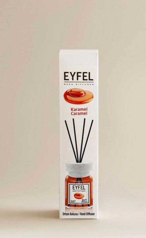 Eyfel Reed Diffuser (4✖️120ml) Caramel