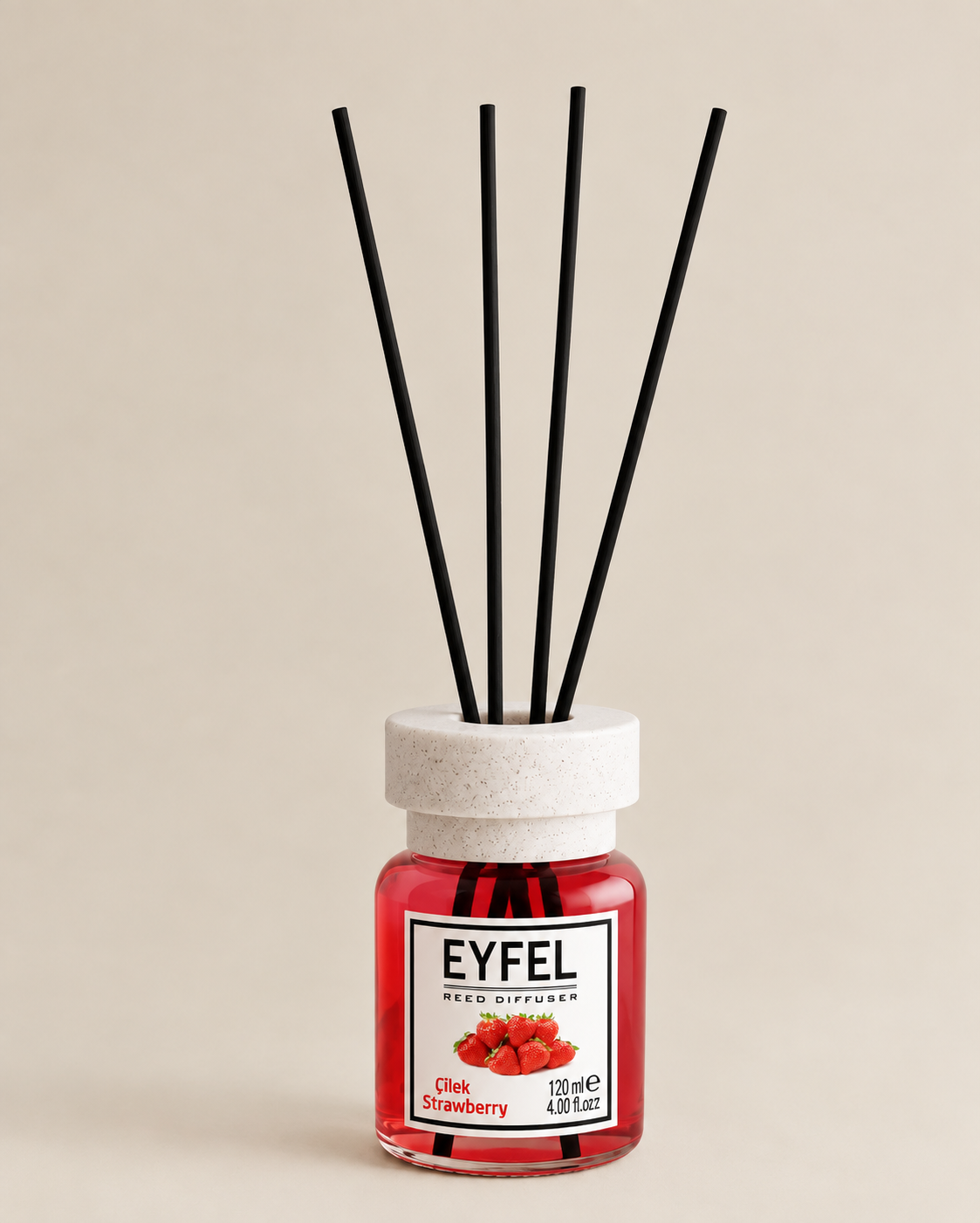 Eyfel Reed Diffuser 120ml Strawberry