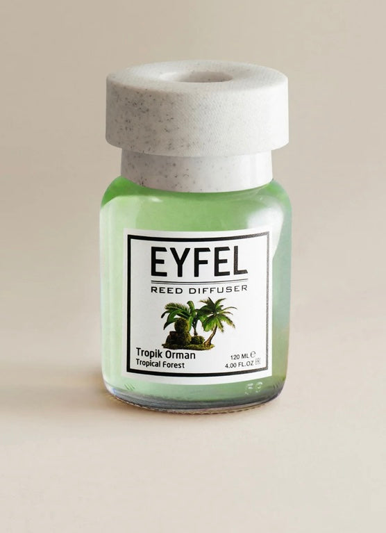 EYFEL Reed Diffuser (4x120ml) Tropical Forest