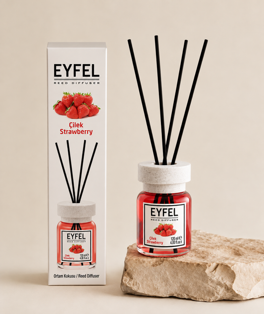 Eyfel Reed Diffuser (4✖️120ml) Strawberry