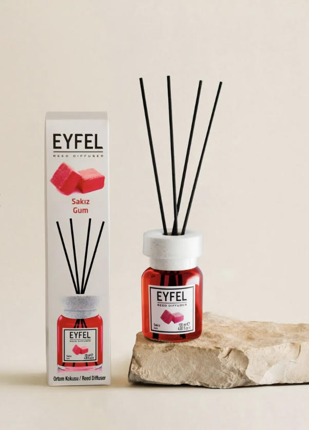 EYFEL Reed Diffuser 120ml Gum – Eyfel Cosmetic UK