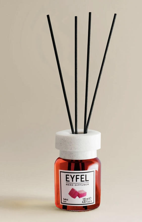 EYFEL Reed Diffuser (4x120ml) Gum